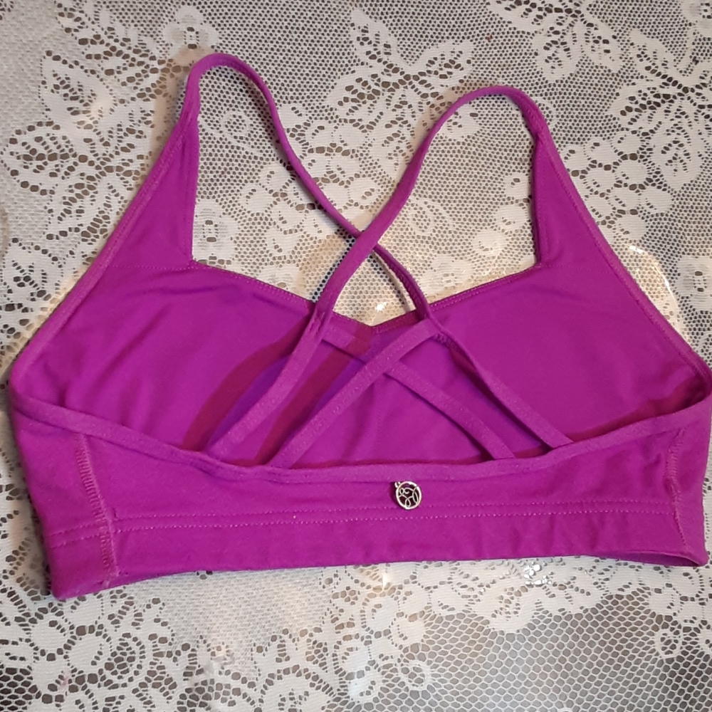 LORNA JANE Fitness sports bra fuschia pink